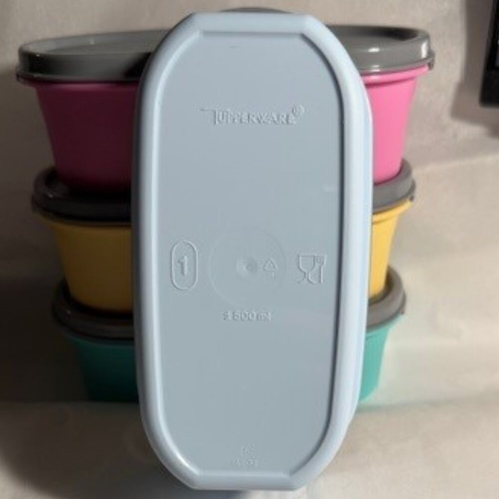 Tupperware Modular Mates Oval 1 - Colours! - Picture 3 of 5